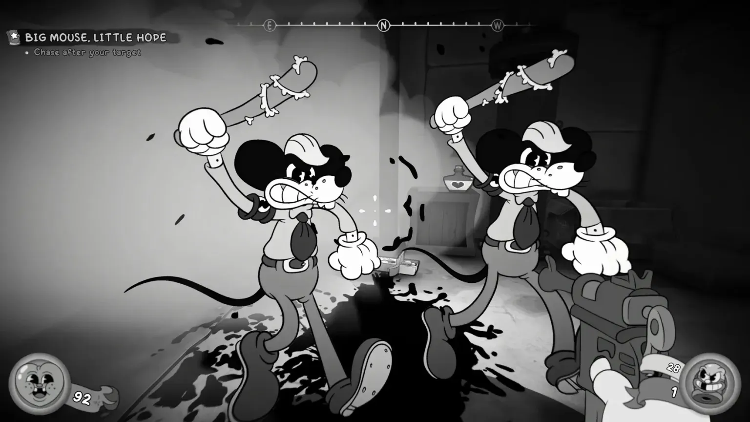 Mouse: P.I. for Hire – A Gritty Noir Adventure in Rubber Hose Style