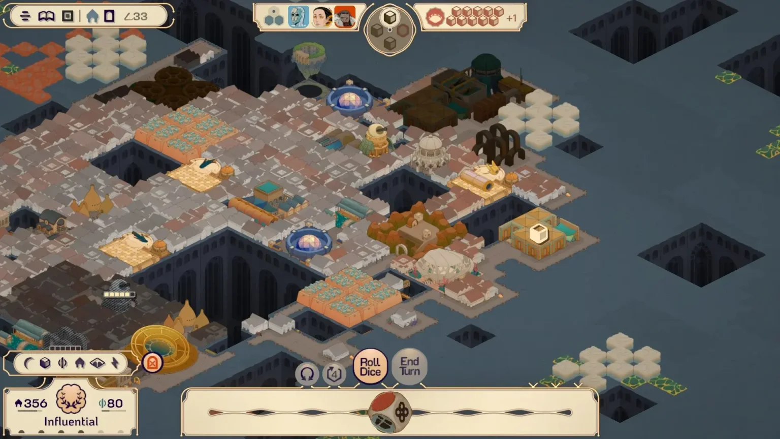 Amberspire: A Dice-Driven City-Builder Where Nature and Entropy Rule the Lunar Tomb