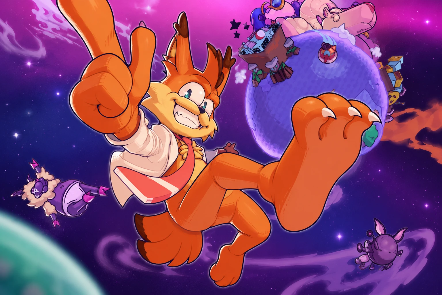 The Return of a 90s Icon – Bubsy 4D Aims for a Modern Platforming Redemption